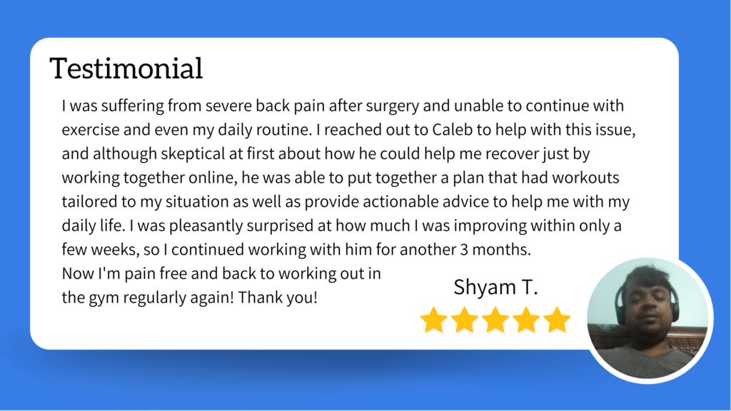 Shyam T. - Testimonial - Landscape - 1-min